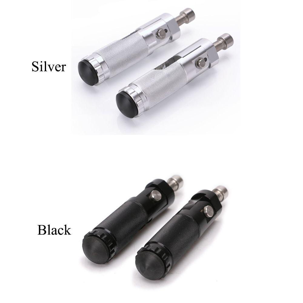 Populer 2pcs Pedal Motor Kualitas Tinggi Non-Slip Lipat Pijakan Kaki Penjepit Istirahat Pasak