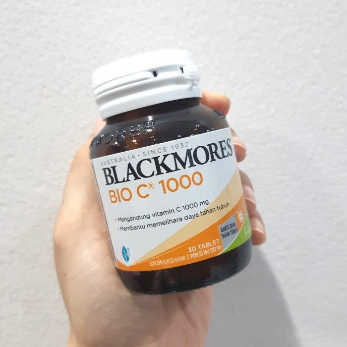 Blackmores Bio C BIO C 1000 mg 30 Caps Suplemen Vitamin C Immunity Daya Tahan Tubuh BPOM Kalbe