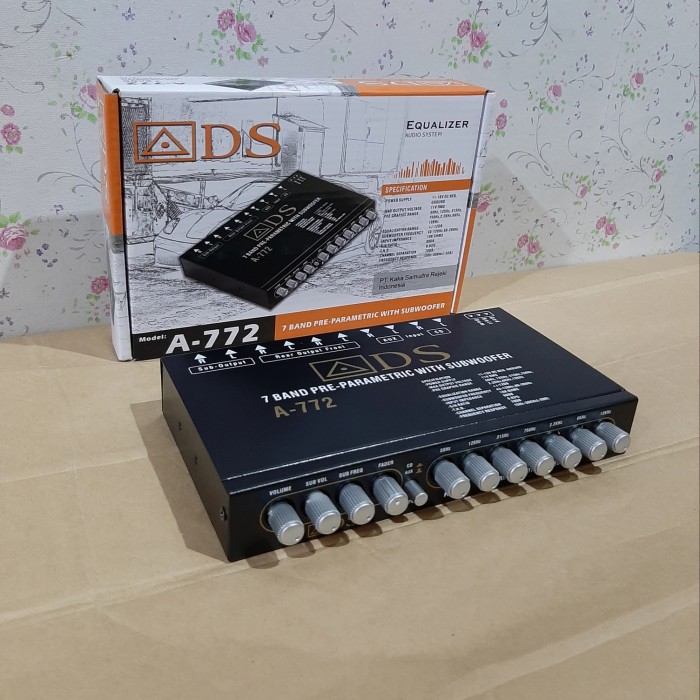 PreAmp Equalizer Parametrik Audio High Quality Pre Amp ADS 772 Best Quality Garansi Original