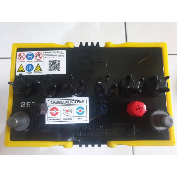 Aki Mobil Nissan Grand Livina NS40ZL GS Astra Hybrid Aki Basah