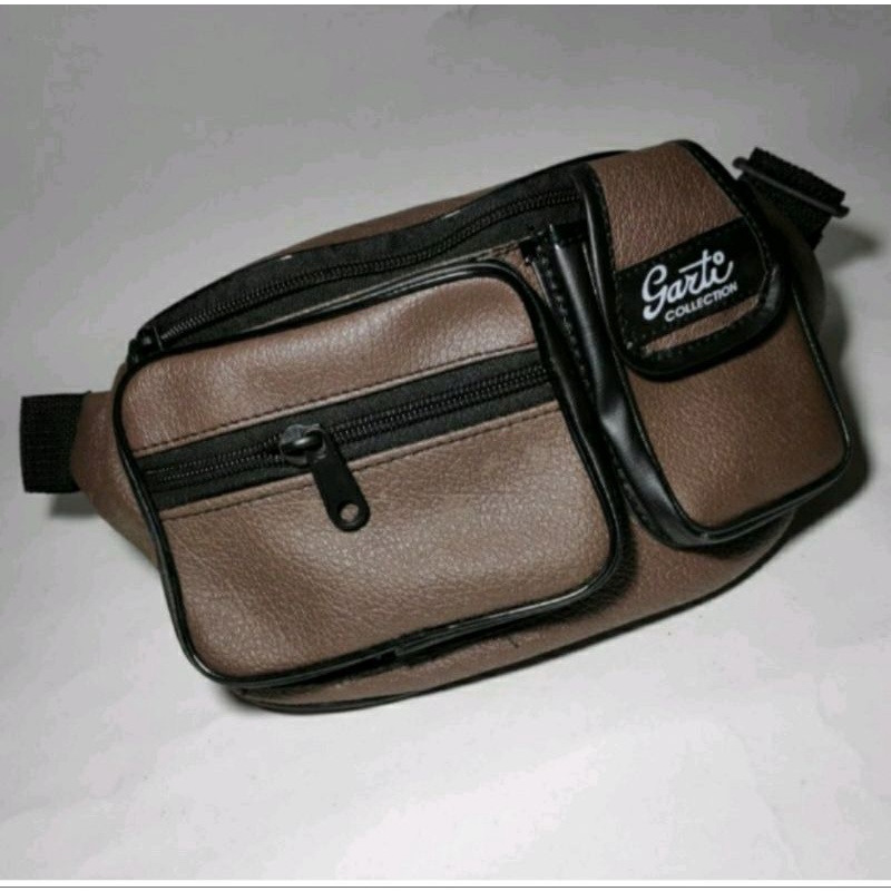 Tas waistbag tas pinggang pria kulit sintetis termurah