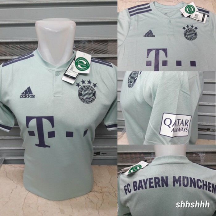 JERSEY BOLA BAYERN MUNCHEN AWAY OFFICIAL 2018-2019 GRADE ORI