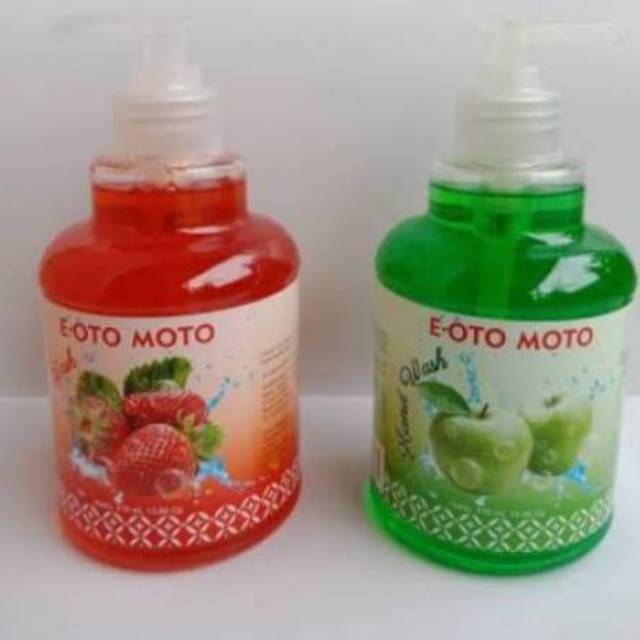 Hand wash E-oto Moto sabun cuci tangan 410ml