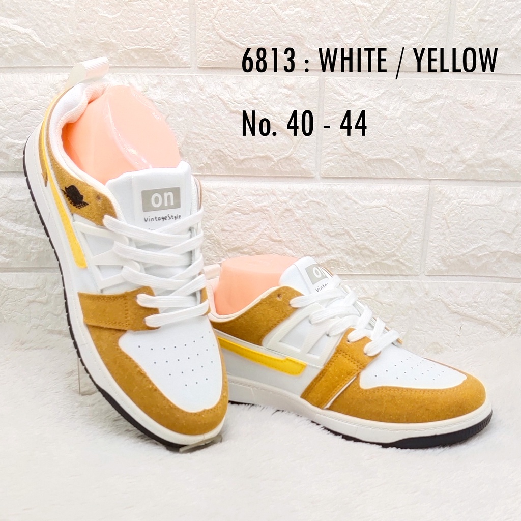 Sepatu Sneakers Cowok 6813 Sepatu Model Baru Laki Laki SPTSP