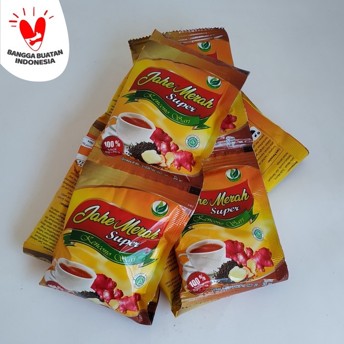 

Jahe Merah Kencono Sari Sachet