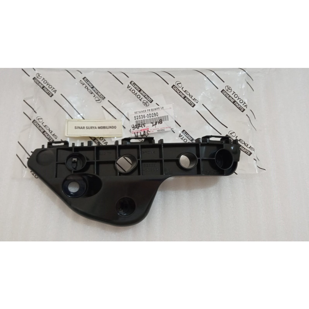 BRAKET SUPPORT BUMPER DEPAN YARIS 2018 VIOS KE ATAS BRACKET FRONT BEMPER ORIGINAL TOYOTA