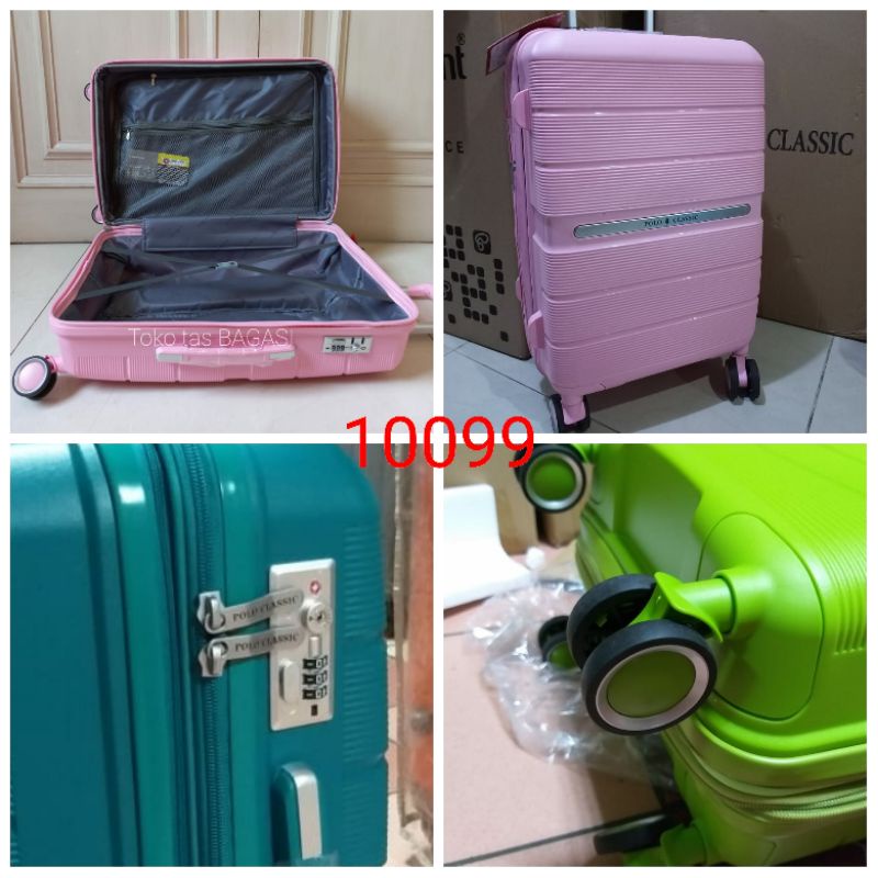 Koper polo classic ukuran bagasi 28 inch anti pecah