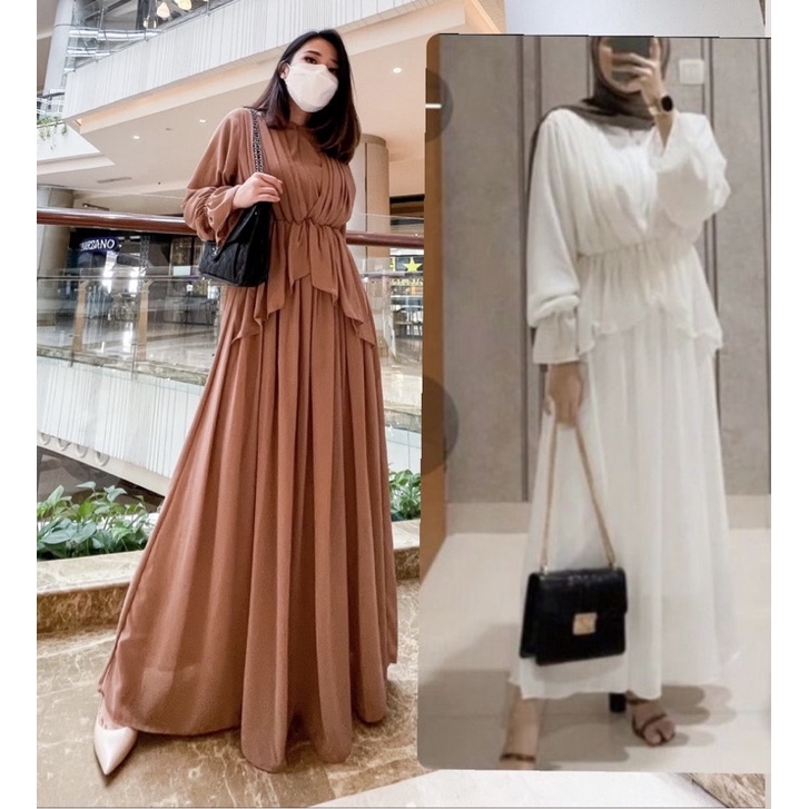 Vanesha Margaretta - 657/ Kinara Dress busui friendly / dress fashion wanita / Dress Muslim / Fashion Muslim / Busui Friendly