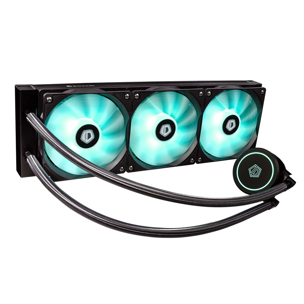 ID-COOLING AURAFLOW X 360 | RGB Sync AIO CPU Cooler Liquid Cooling