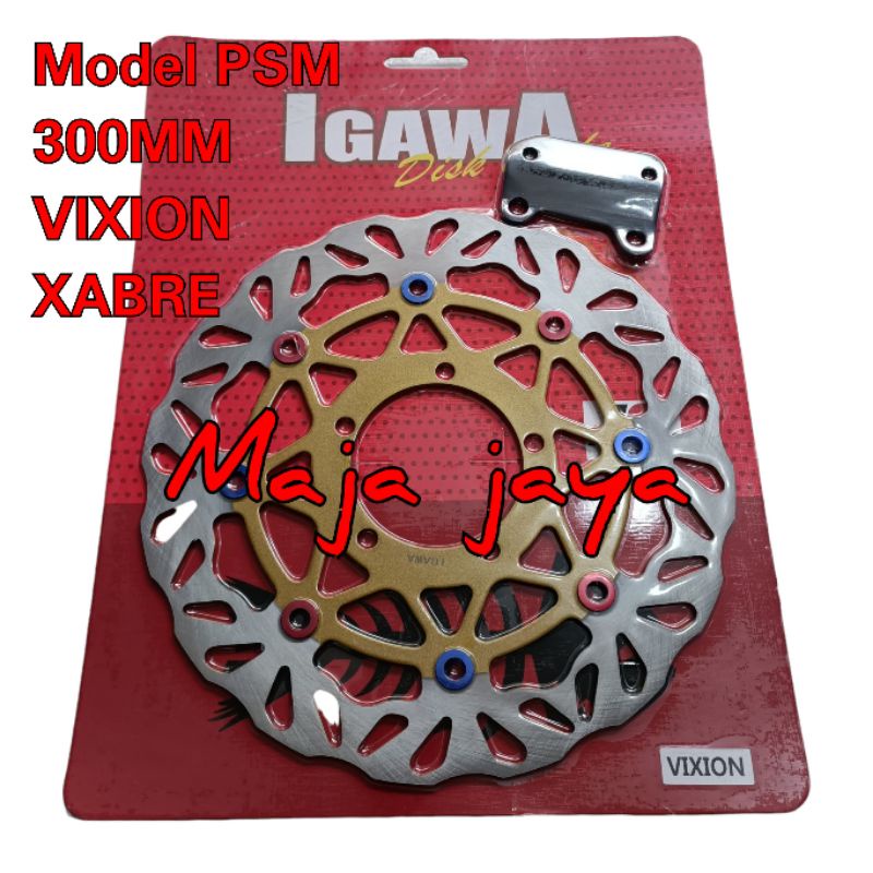 Disc brake Vixion model Psm Piringan Cakram Vixion Xabre lebar 300 mm model psm