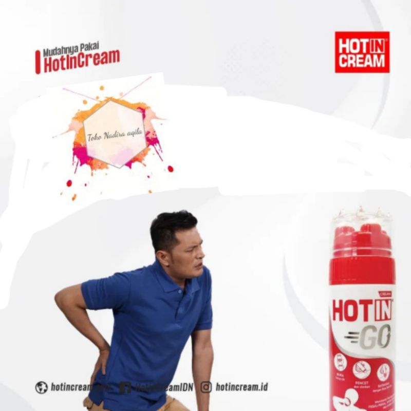 Hotin Go 100 gr  || Hotin Go Roll On 4 in 1 || mangatasi nyeri sendi dan keram