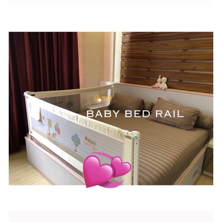 BABY BED RAIL / Pembatas pengaman tempat tidur bayi