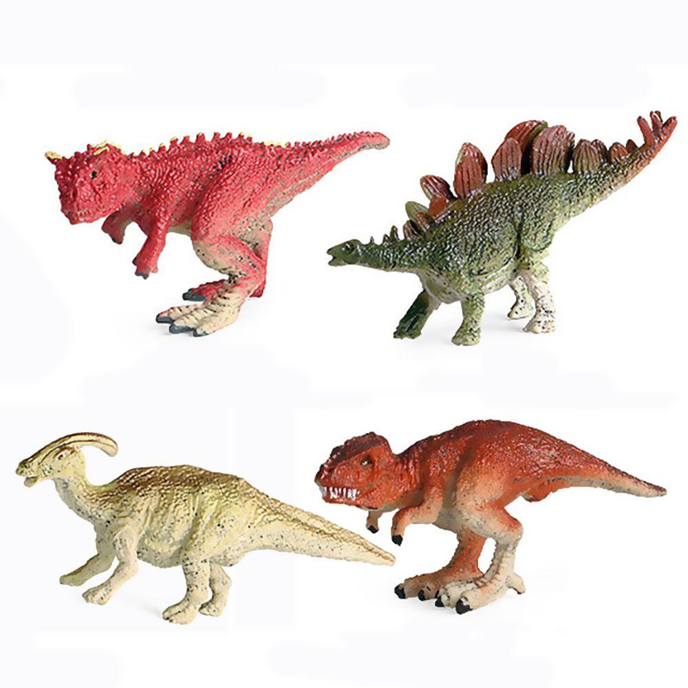 R-flower 8PCS Mainan Edukasi Dinosaurus Realistis Untuk Anak-Anak