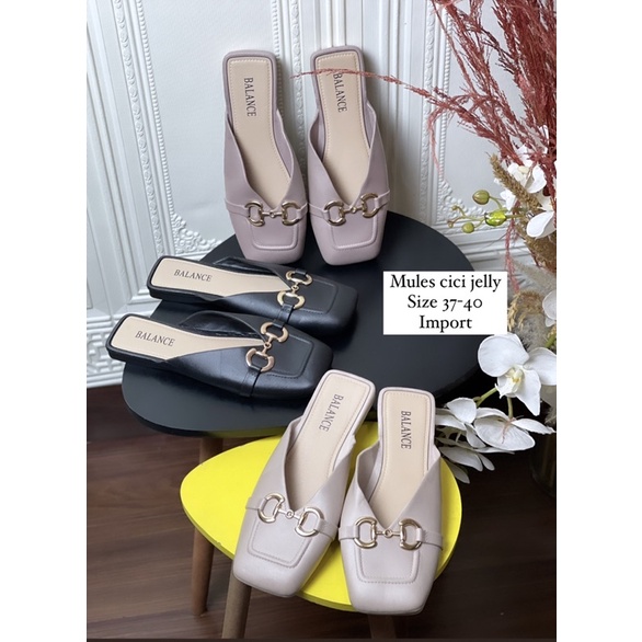 GJAZ MULES SANDAL JELLY CICI