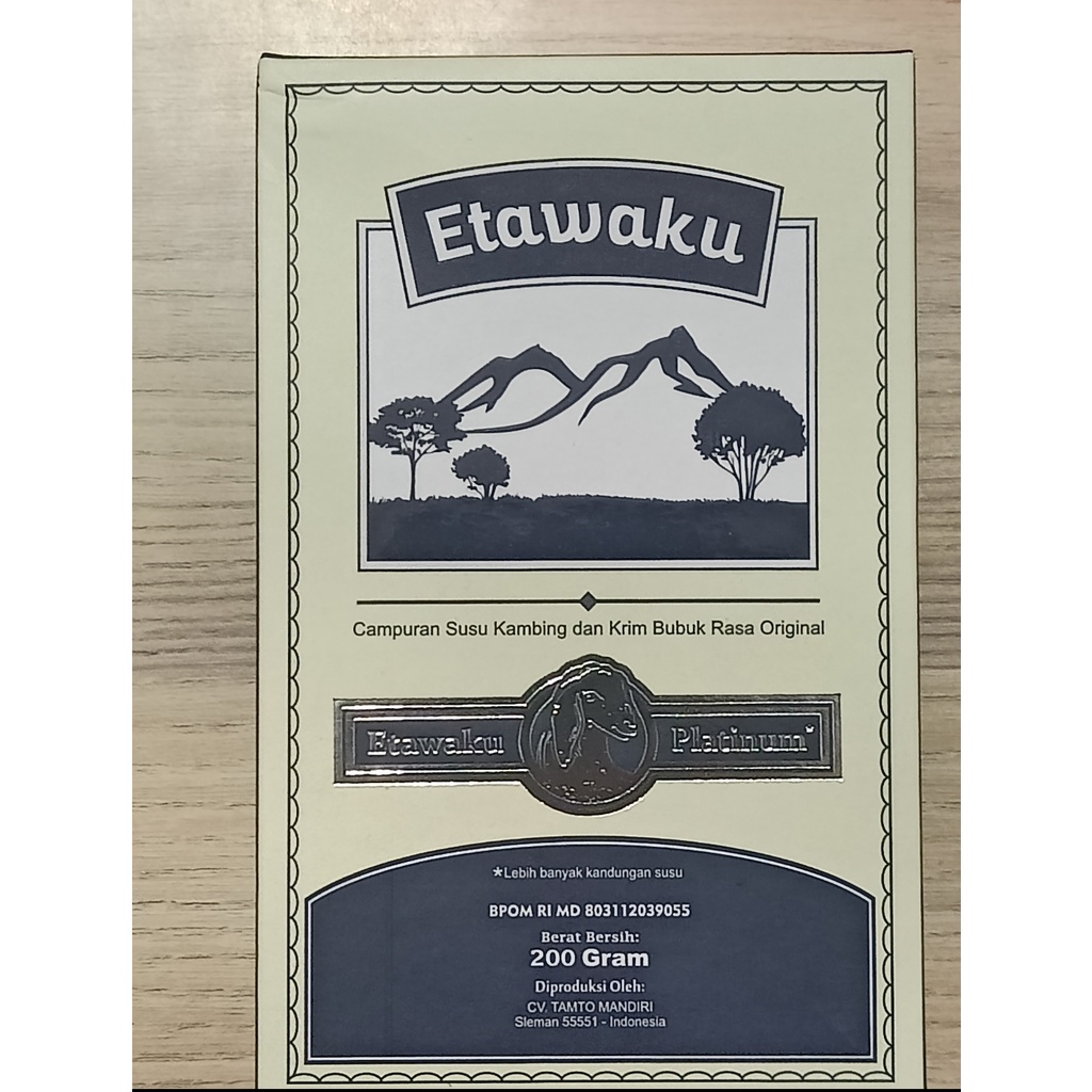 

ETAWAKU PLATINUM - Susu kambing etawa