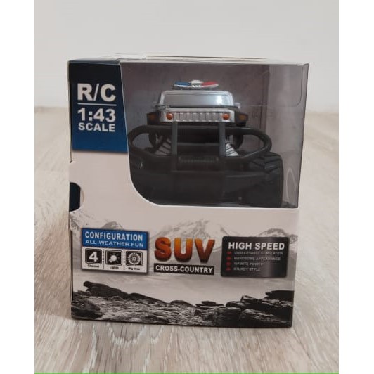 RC Rock Crawler Mobil Remote Kontrol Jeep Off Road Mini Mainan Remote Mobil Polisi