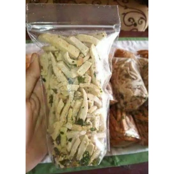 Basreng (baso goreng) daun jeruk