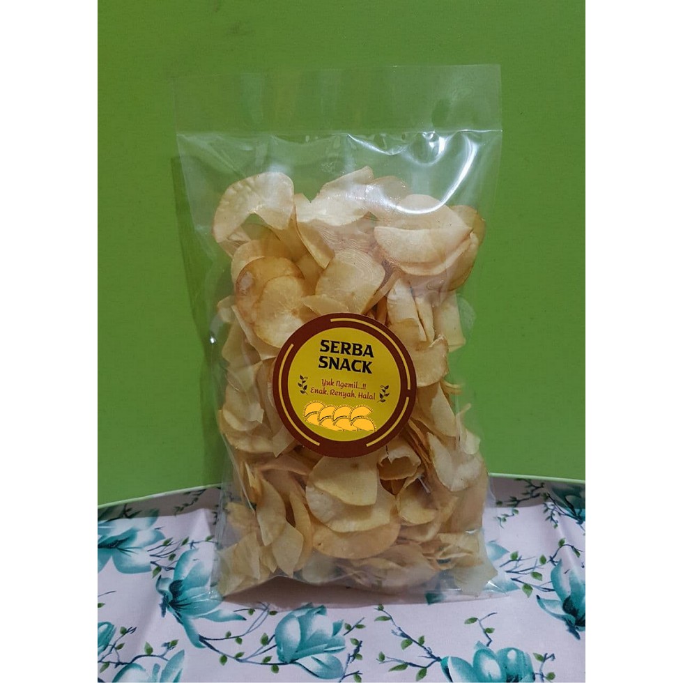 

Keripik Singkong Asin 250 gr