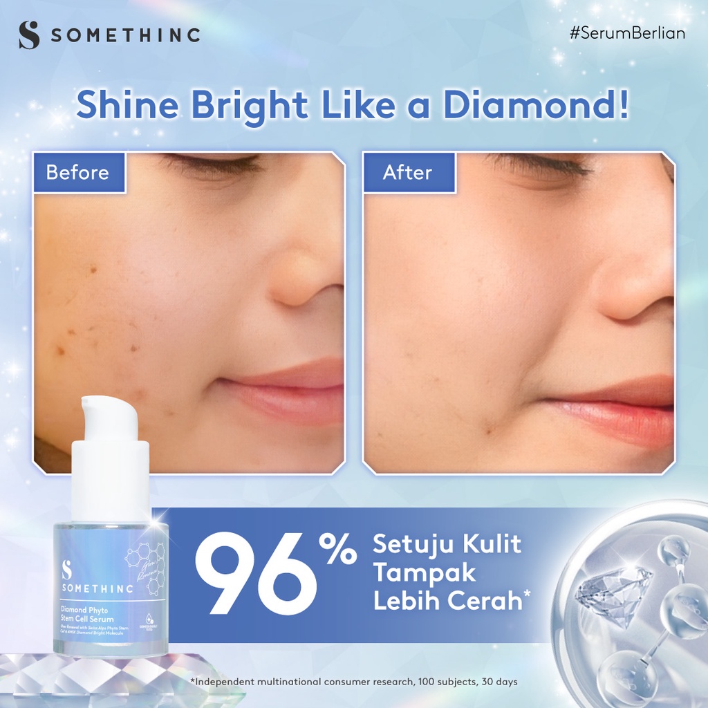 ★ BB ★  SOMETHINC Diamond Phyto Stem Cell Serum - Serum Diamond untuk Kulit Berkilau dan Cerah