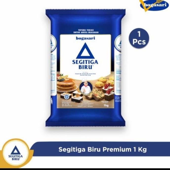 

Tepung Terigu Segitiga Biru Premium 1 Kg