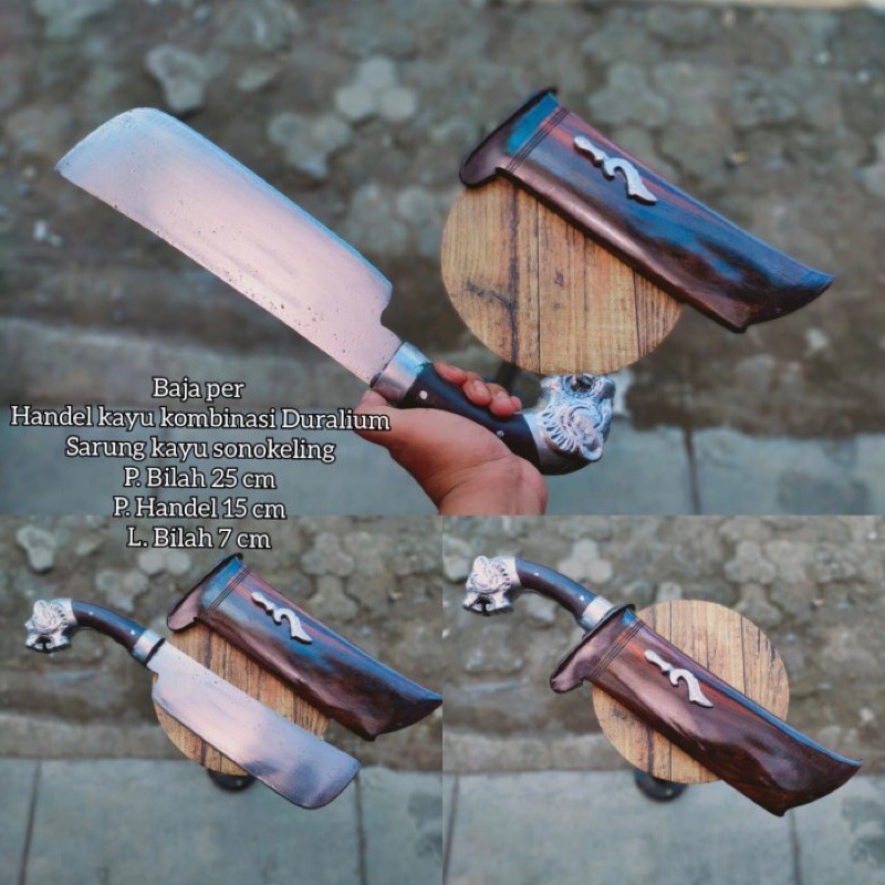 GOLOK CACAH TULANG DAN DAGING