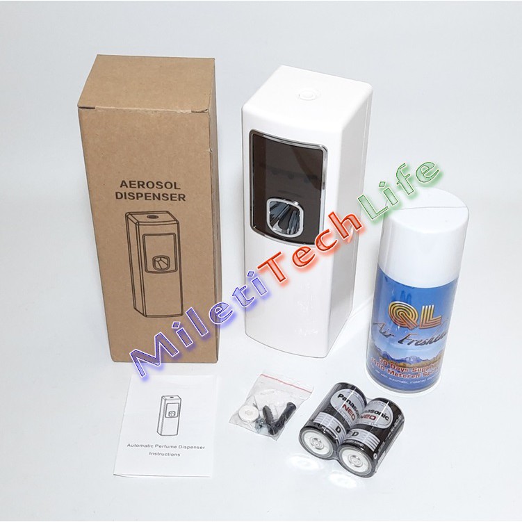 Aerosol Dispenser Otomatis LED F291A 3Timer Automatic Air Freshener Pengharum Ruangan