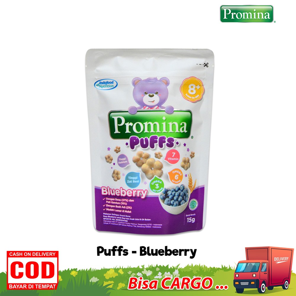 Grosir Karton Promina Puffs Snack Anak Cemilan Bernutrisi isi 24 pcs