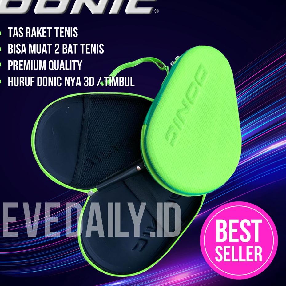 ♪ TAS RAKET/BAT TENIS MEJA/PINGPONG DURABLE/TAHAN LAMA/BUTTERFLY/DONIC ♫