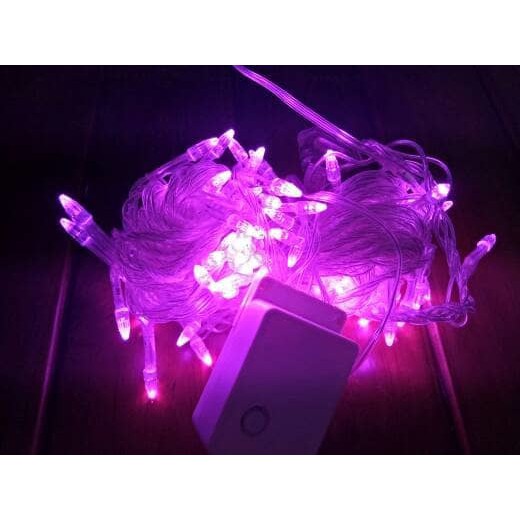 Lampu Tumblr Pink Mitsuyama 100 LED 10 Meter Natal