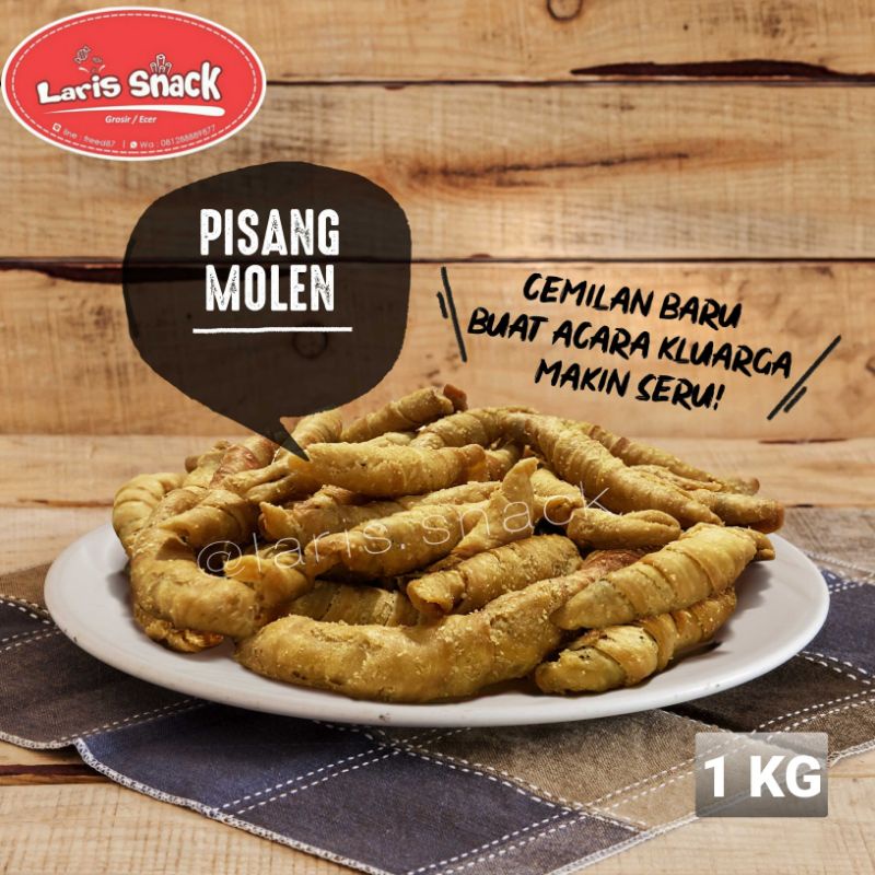 

Pisang Coklat Aroma Manis Gurih Renyah Snack Kiloan 1000gr