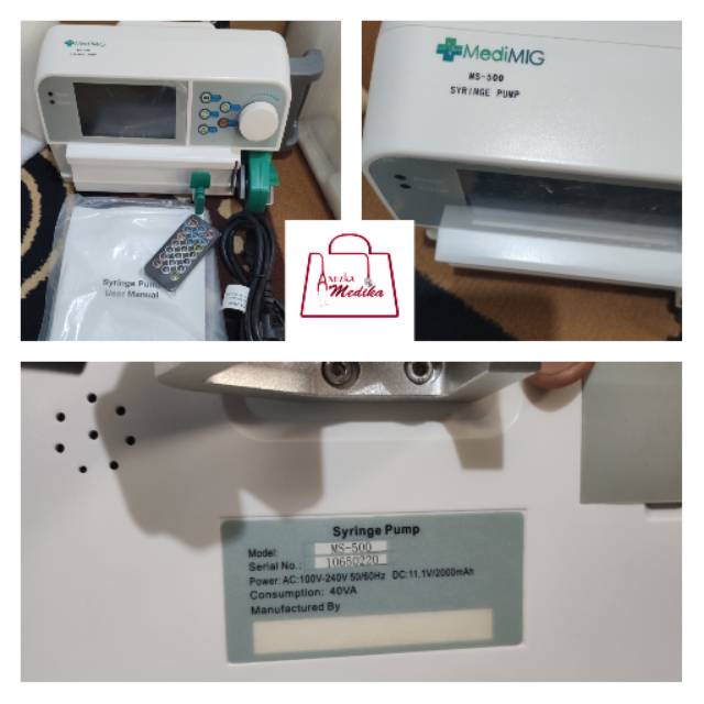SYRINGE PUMP MS 500 MEDIMIG / SYRINGE PUMP MEDIMIG