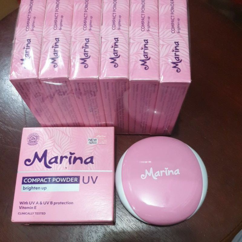 Bedak Marina Compact Powder UV Protection 12g