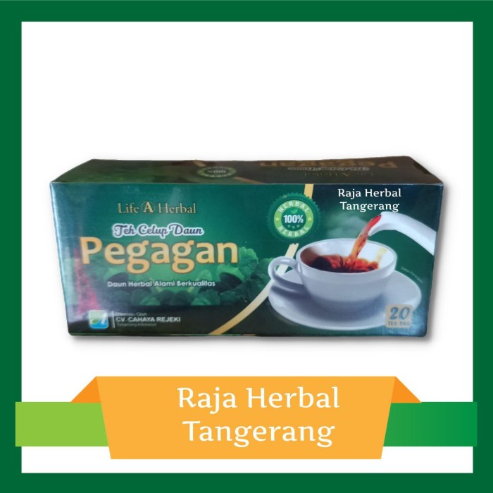 

Teh Celup Pegagan Centella Asiatica sirkulasi darah 20 kantong