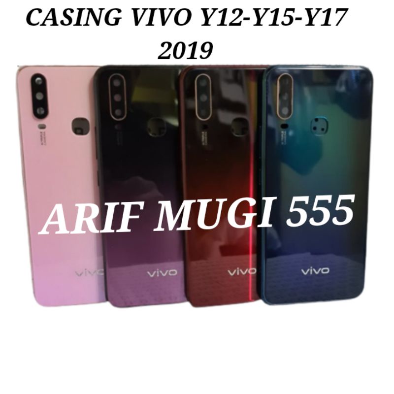 Tutup belakang baterai backdoor Backcover Cesing Vivo Y12-Y17-Y15 Original