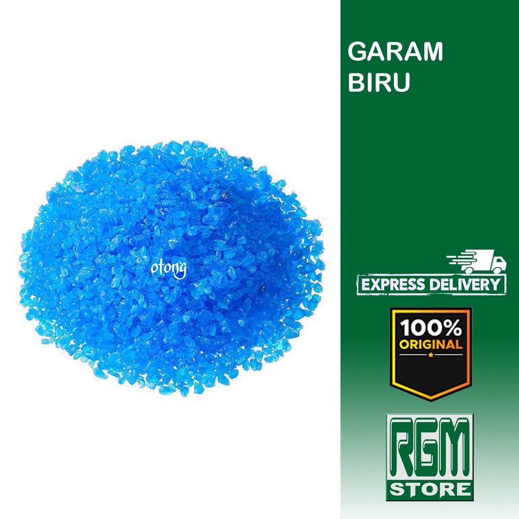 Garam Garem Biru obat Blue Salt Ikan Hias Aquarium Kolam