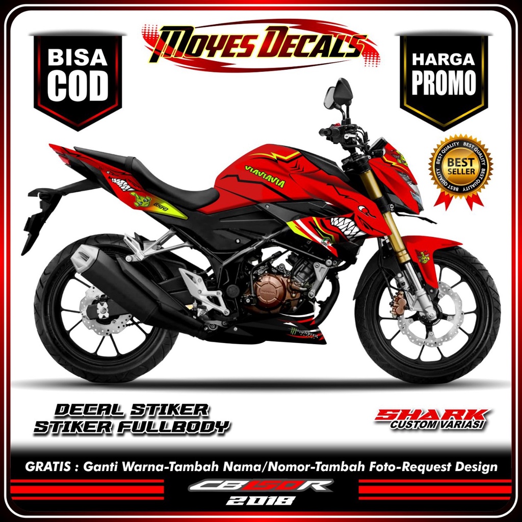 stiker cb 150 r ( 2018 ) decal motor cb 150 r stiker motor cb 150 r full body stiker motor honda cb 