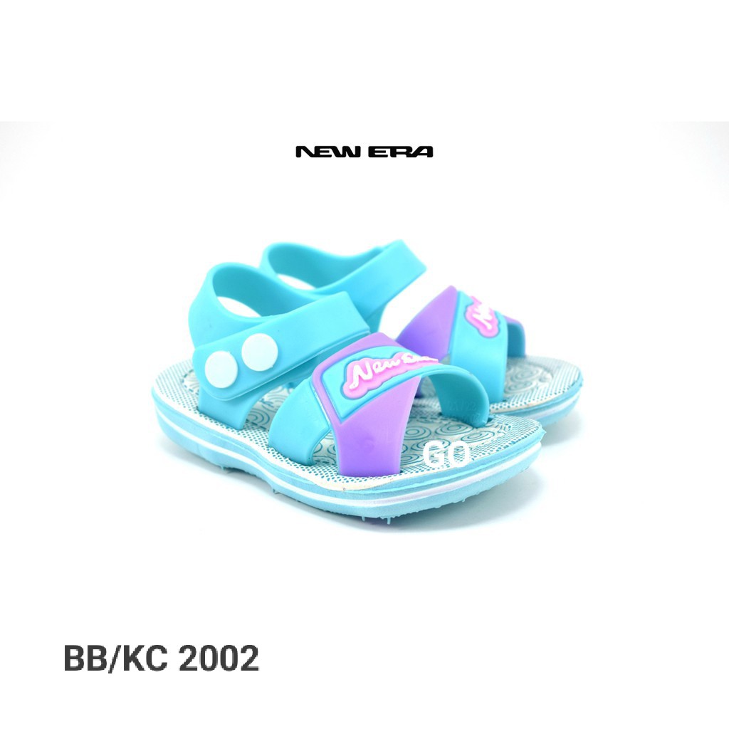 gos NEW ERA BB/KC 2002 Sandal Karet Anak Perempuan Tali Belakang