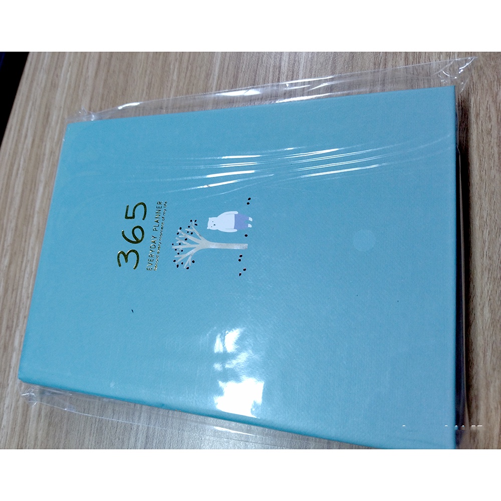 Buku Diary 365 Hari Hardcover - Sky Blue