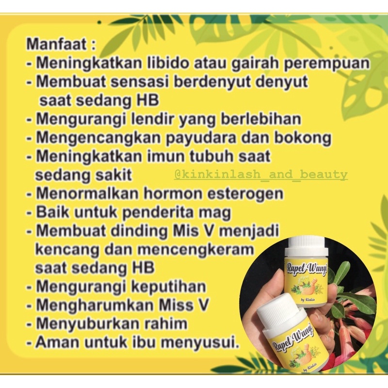 

JAMU RAPET WANGI