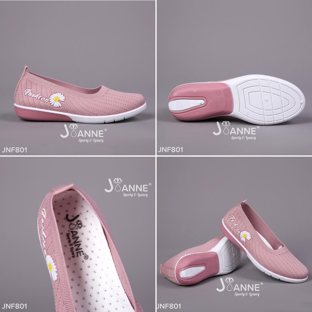 JOANNE FlyKnit Flat Shoes #JNF801 ORIGINAL