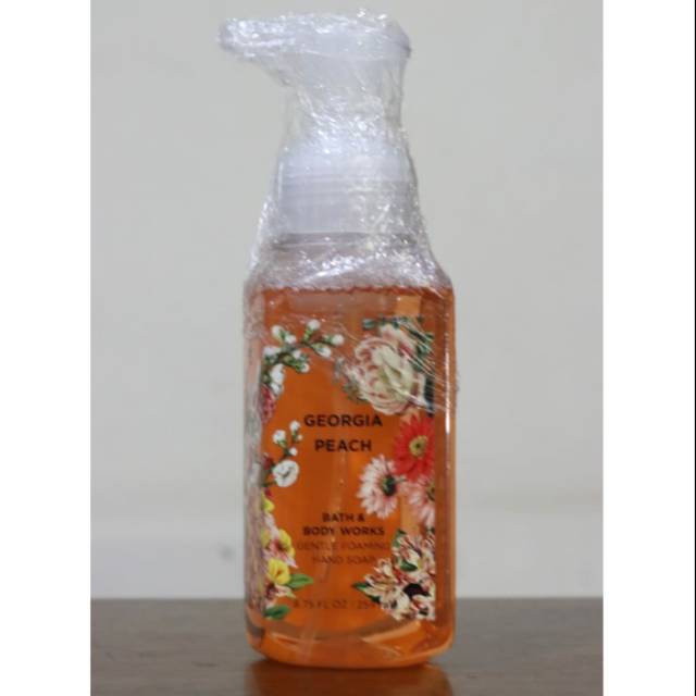 Bath and Body Works Georgia Peach Gentle Foaming Hand Soap | Shopee