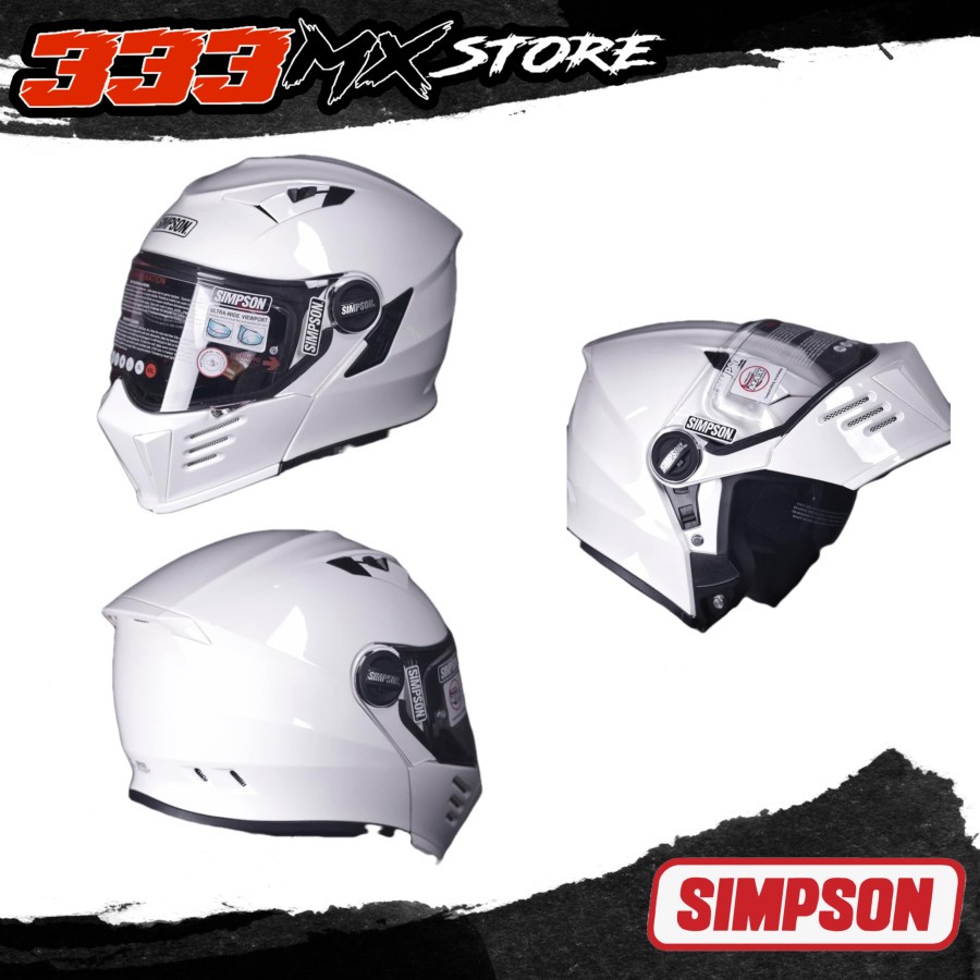 Simpson helmet hot sale harga