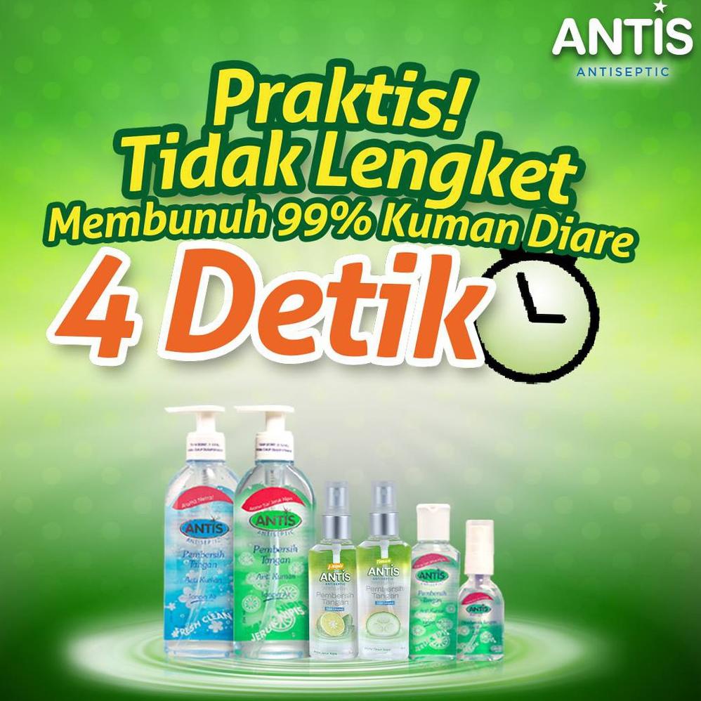 Antis Pembersih Tangan Timun Spray 200 Ml