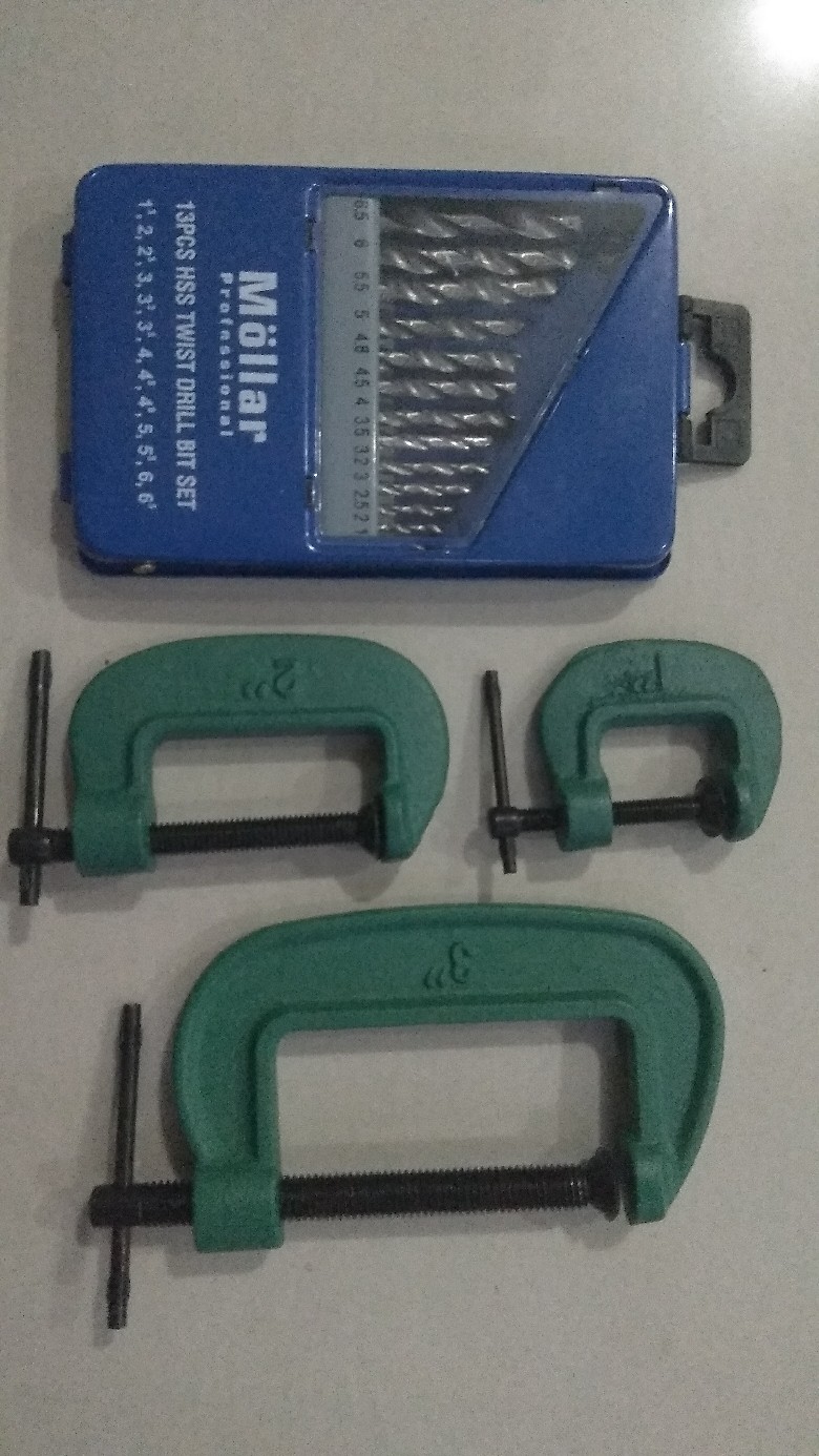 Mata Bor Besi Set 13 Pcs - Mata Bor Besi - Mata Bor Hss- Twist Drill