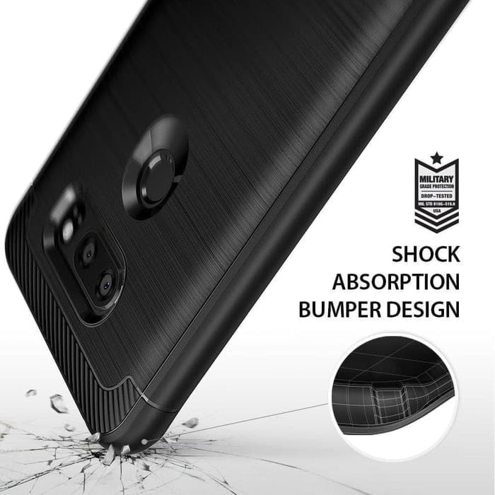 Hemat Rearth Ringke Onyx Soft Case Lg V30 - Black Hemat