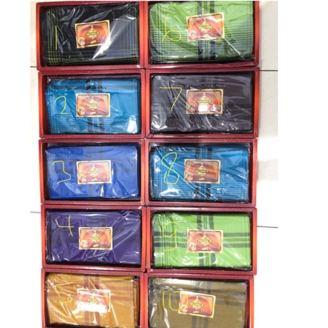 Sarung wadimor motif padang horizon salur kotak murah grosir