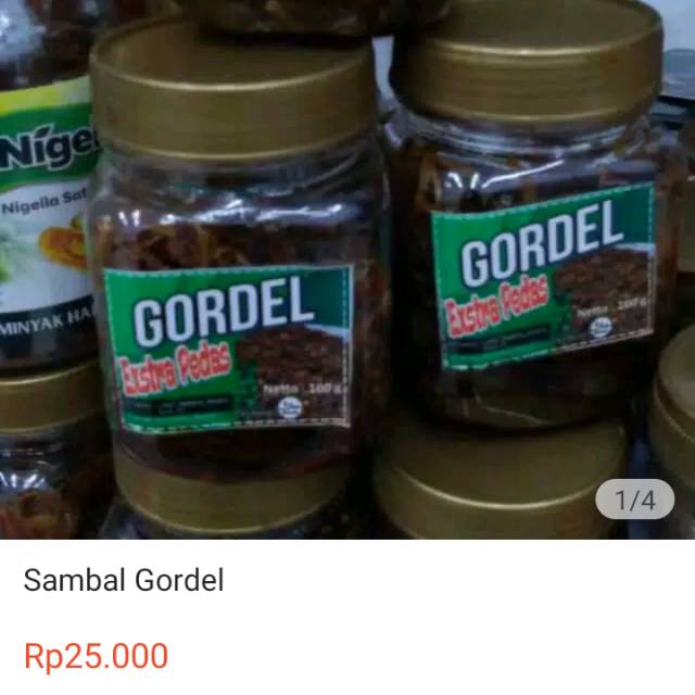 

Gordel Sambal Khas Lebak Banten