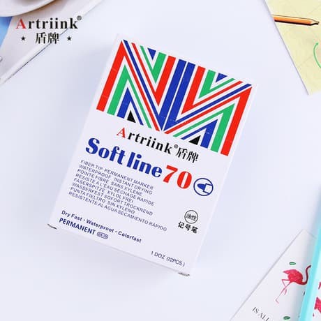 

BEST QUALITY SPIDOL PERMANENT MARKER WATERPROOF SOFT LINE EK 70 ATK SNOWMAN JOYKO