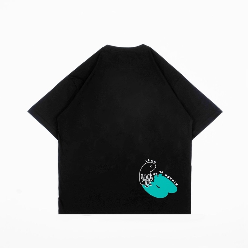 FAITH FADE DYSTOPIA - Lean On Oversized Tee (Black)