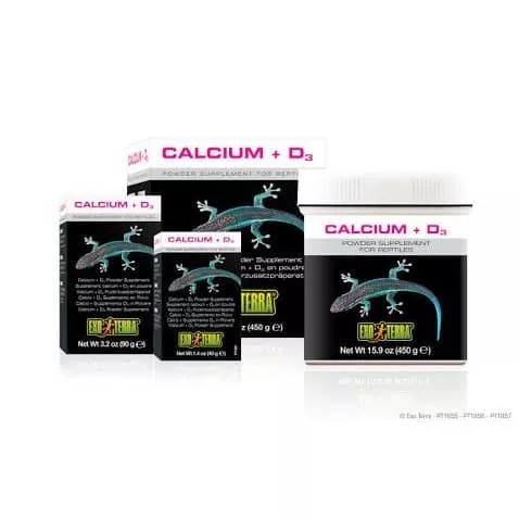 90gr Calcium D3 Powder Exoterra - Calcium Exoterra D3 90 gr